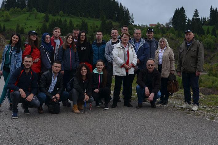 Students and professors of Faculty of Mining, Geology and Civil Engineering, University of Tuzla visited Adriatic Metals