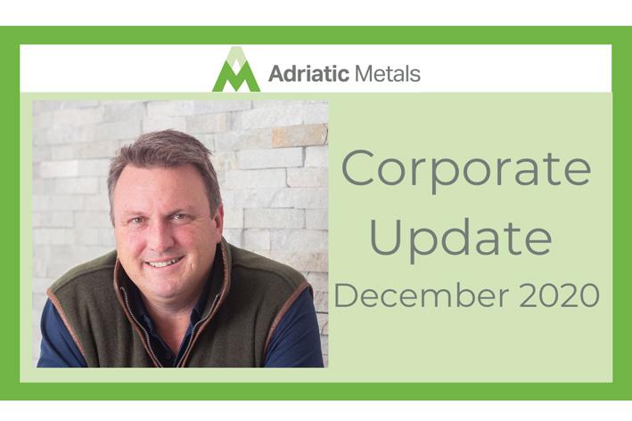 December Corporate Update from Paul Cronin