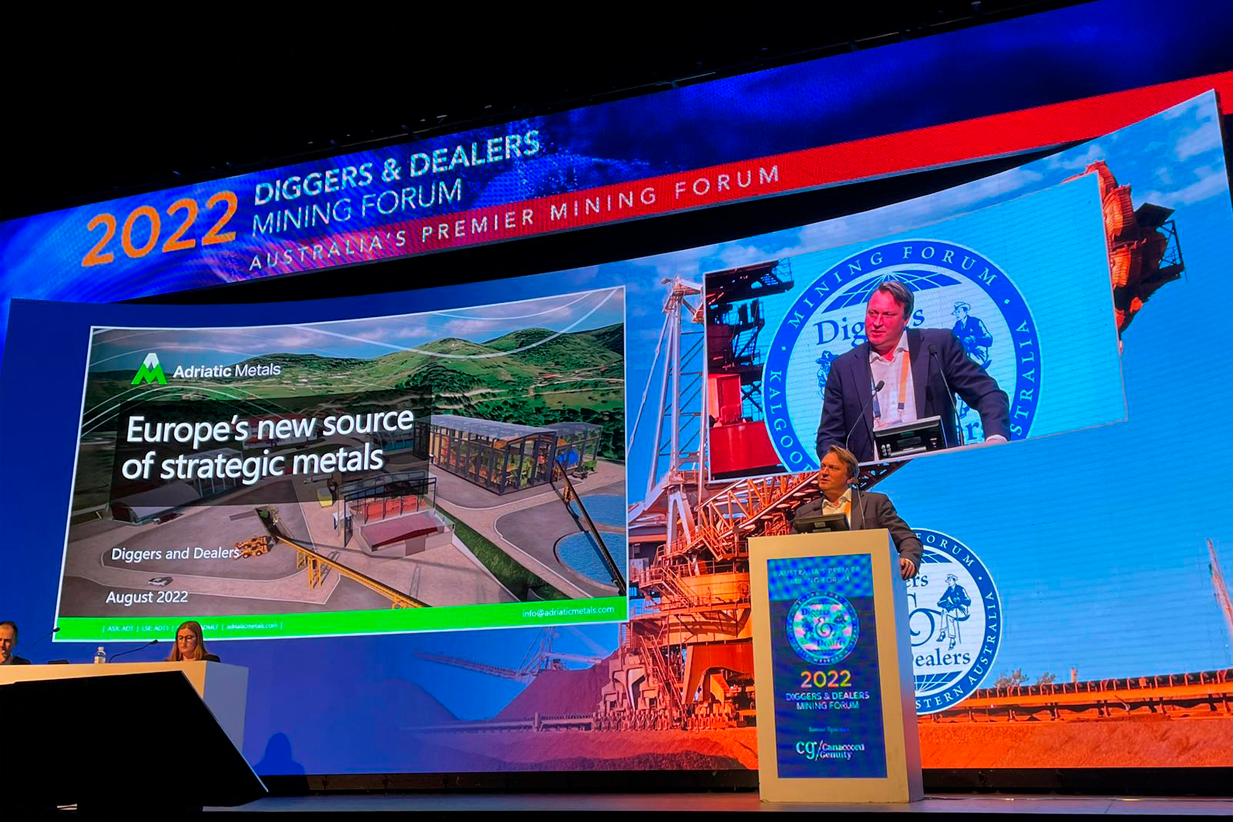 Our CEO Paul Cronin presenting at Diggers and Dealers