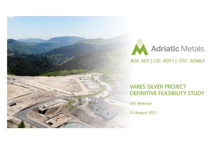 Adriatic Metals Plc DFS Webinar